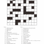 10 Best Free Printable Entertainment Crossword Puzzles Printablee