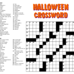 10 Best Large Print Easy Crossword Puzzles Printable Printablee