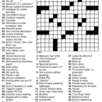Beekeeper Crosswords Printable Crossword With Solutions Printable