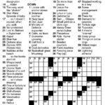 Newsday Crossword Puzzle For Apr 06 2017 By Stanley Newman Creators