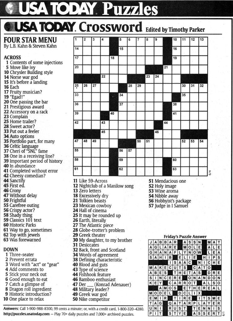 Play Crossword Puzzles And Games Crossword Printable Crossword 