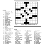 Printable Movie Crossword Puzzles That Are Bewitching Brad Website