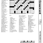 Printable Tribune Crossword Printable Crossword Puzzles