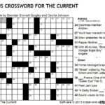 Try Solving The Current Crossword Puzzle The Current