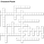 10 Best Free Printable Blank Crossword Puzzle Template Printablee