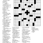 April 2013 Matt Gaffney S Weekly Crossword Contest