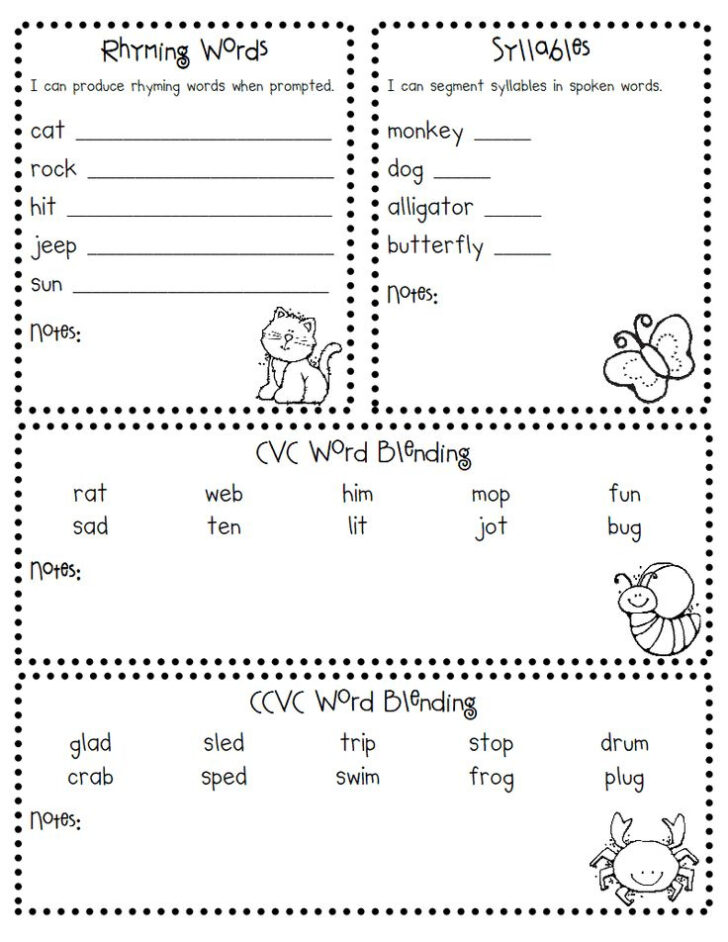 Free Printable Reading Assessments Pdf