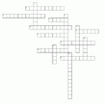 Canada Crossword Puzzle Worksheet