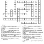 Crossword Introduction To Colonial America Worksheet Lesson Planet