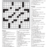 Crossword Puzzle To Test Your Vocabulary Skills Jewish Seniors Alliance