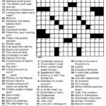 Crosswords Archives Tribune Content Agency Printable La Times