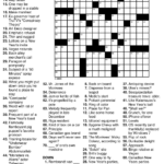 Easy Crossword Puzzles For Seniors Activity Shelter