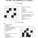 Free Printable Crossword Puzzle 14 Free PDF Documents Download