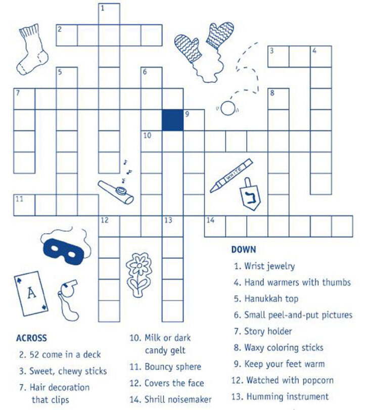 Crossword Puzzles Printable Free Kids Age 9