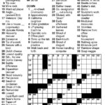 Newsday Crossword Puzzle For Apr 05 2017 By Stanley Newman Creators