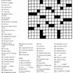 Printable Crossword Maker Printable Crossword Puzzles