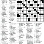 Printable Crossword Puzzles Middle School Printable Crossword Puzzles