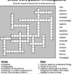 Printable Crossword Puzzles Practice Important Academic Vocabulary