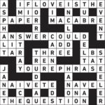 Printable Crossword Puzzles With Answers Reader S Digest