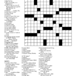 Printable Easy Crossword Puzzles Pdf Printable Crossword Puzzles