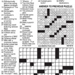 Printable Usa Today Crossword Puzzle That Are Nerdy Russell Website