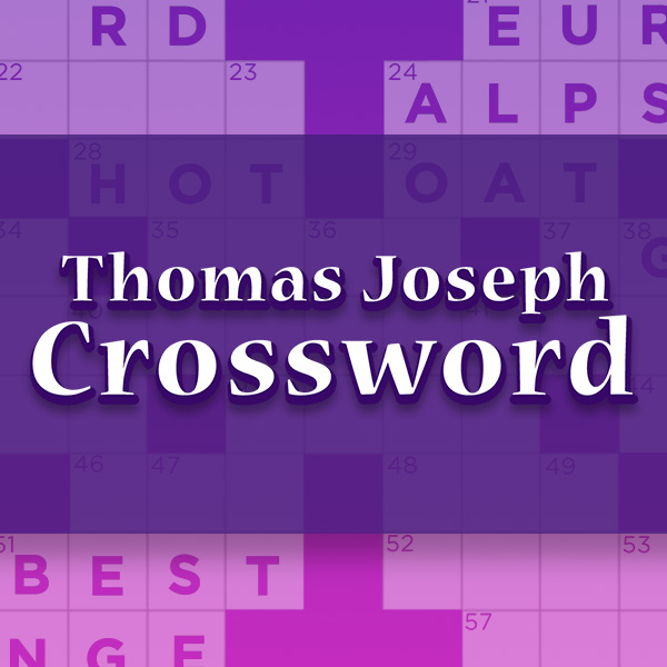 Thomas Joseph Crossword Free Online Game Denver Post
