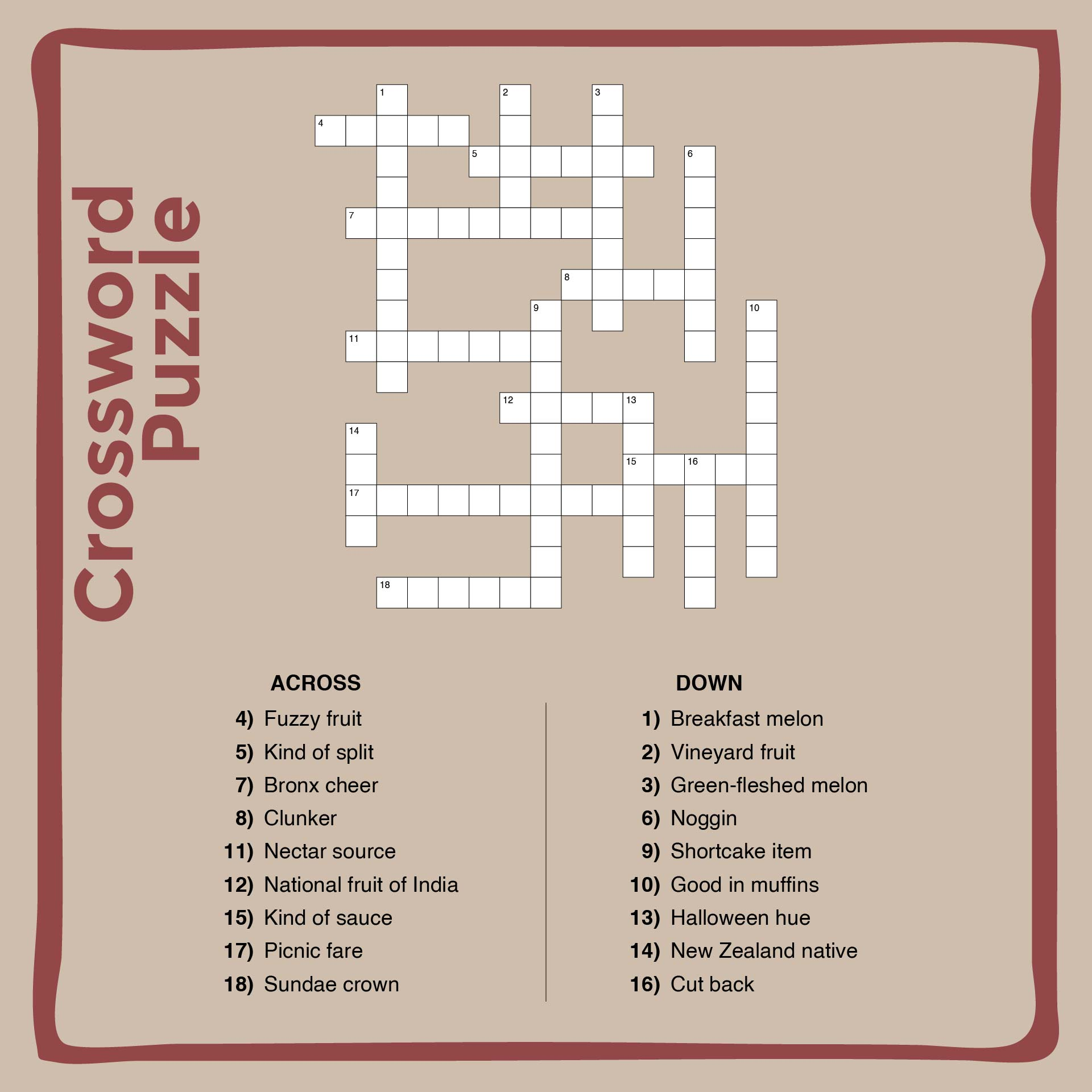 Best Free Printable Crossword Puzzles