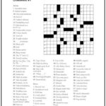 Crossword Puzzle 7 Print It Free