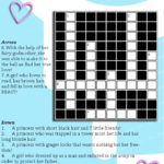 Disney Princess Crossword Puzzle For Kids AllFreeKidsCrafts