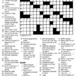 Easy Printable Crossword Puzzles Pdf Spring Crossword Puzzle