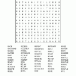 John S Word Search Puzzles R Words