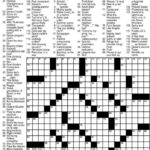 Los Angeles Times Sunday Crossword Puzzle Puzzles Timesargus James