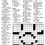Newsday Crossword Puzzle For May 07 2019 By Stanley Newman Creators