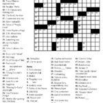 Printable Crossword Puzzles Easy Pdf Printable Crossword Puzzles