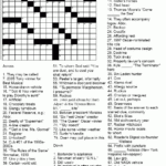 Printable Crossword Puzzles Movie Themed Printable Crossword Puzzles