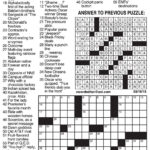Printable La Times Crossword 2019 Printable Crossword Puzzles