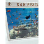 Q K Wooden Jigsaw Puzzle Coral Reef Fish Aquatic Aquarium New Etsy