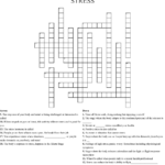 STRESS Crossword WordMint