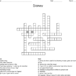 Unusual Disney Crossword Puzzles Printable Hamilton Blog