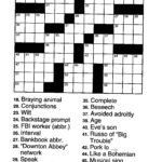 Unusual Printable Crossword Puzzle Wade Website