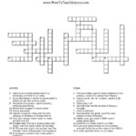 Crossword Puzzle Printable 3rd Grade Printable Crossword Puzzles