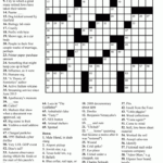 Crossword Puzzles For Adults Best Coloring Pages For Kids