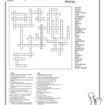 Fill Free To Save This Historical Crossword Puzzle To Your Computer
