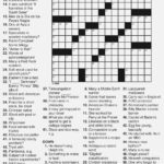 Large Print Crossword Puzzles Visually Impaired Printable Crossword