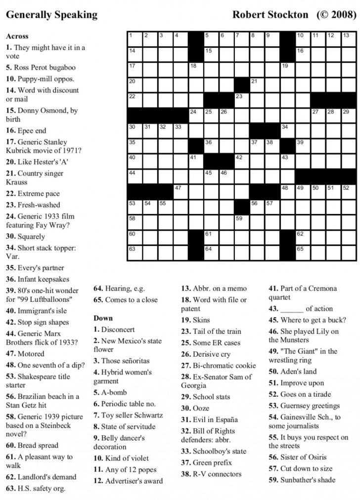 Printable Crossword Puzzles For Kids Age 9