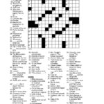 Printable Universal Crossword Printable Crossword Puzzles