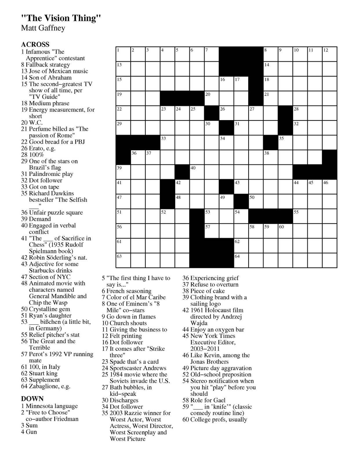 Refreshing Printable Chicago Tribune Crossword Roy Blog