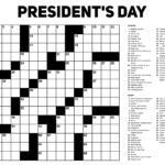 10 Best Large Print Easy Crossword Puzzles Printable Printablee