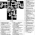 Eugene Sheffer Crossword Puzzle Printable 80 Images In Collection