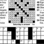 Eugene Sheffer Printable Crossword Puzzle For Today Printable